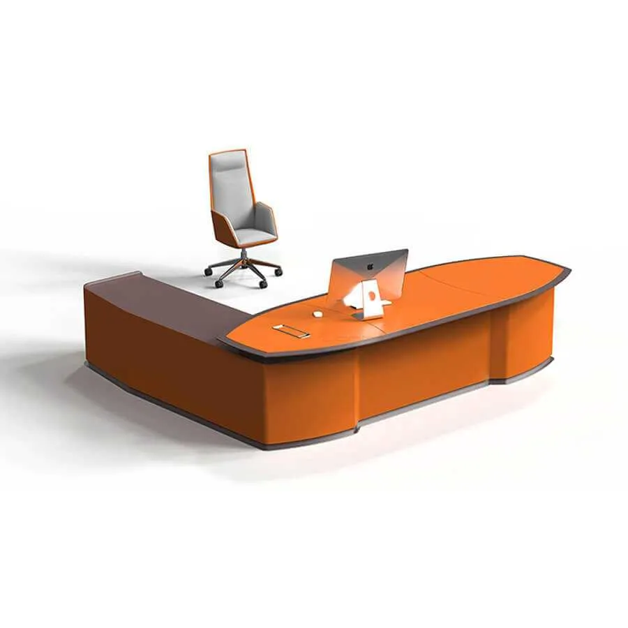 Bàn chủ tịch da Abigail A01LRC