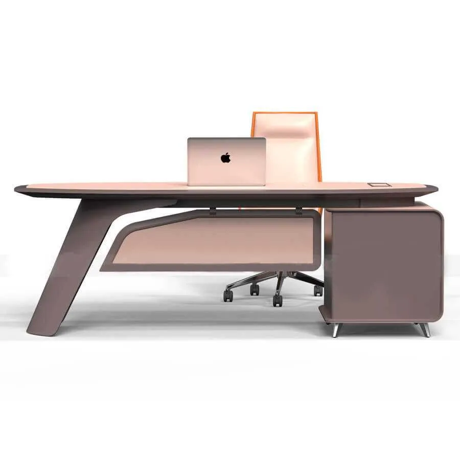 Bàn chủ tịch da Alma A07RT