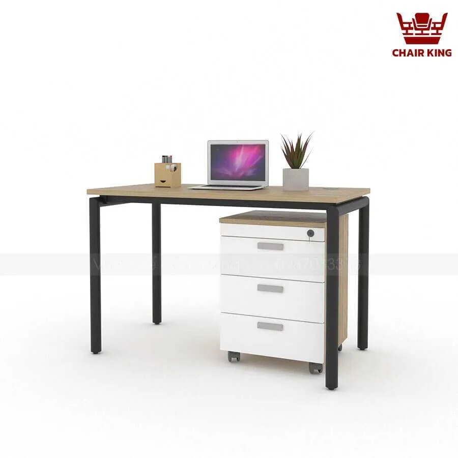 Bàn làm việc chân tròn hệ nâng Tara 1m2 TR12DN