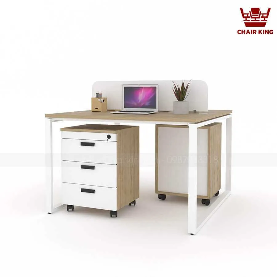 Bàn làm việc đôi chân U Unita 1m2 U1212T