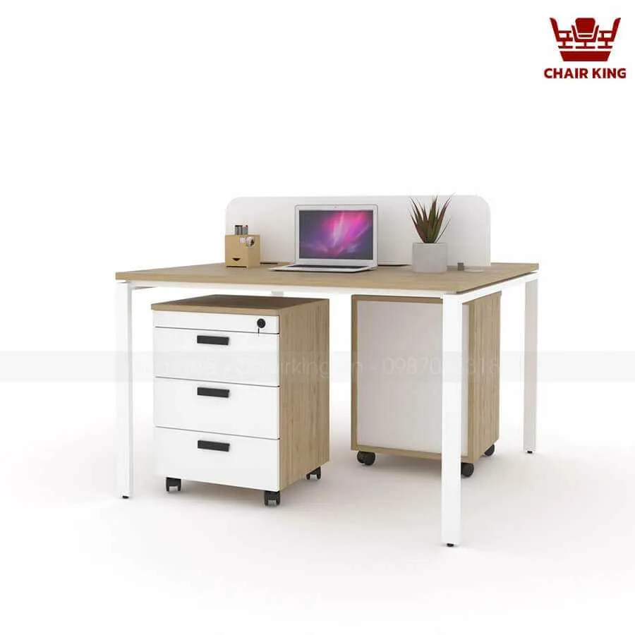 Bàn làm việc đôi chân độc lập Dora 1m2 DL1212T