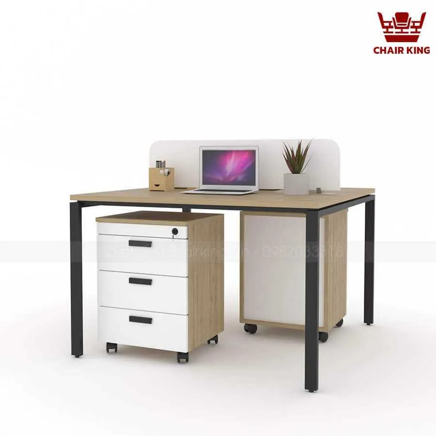 Bàn làm việc đôi chân độc lập Dora 1m2 DL1212D