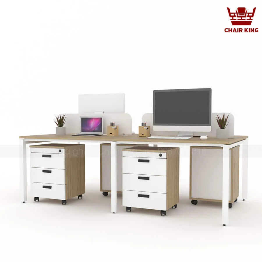 Module bàn 4 người chân tam giác Tabi 2m4 TG2412T