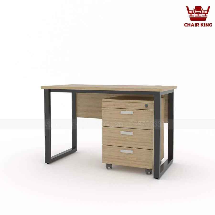 Bàn làm việc chân chữ U Unita 1m2 U12D-Y