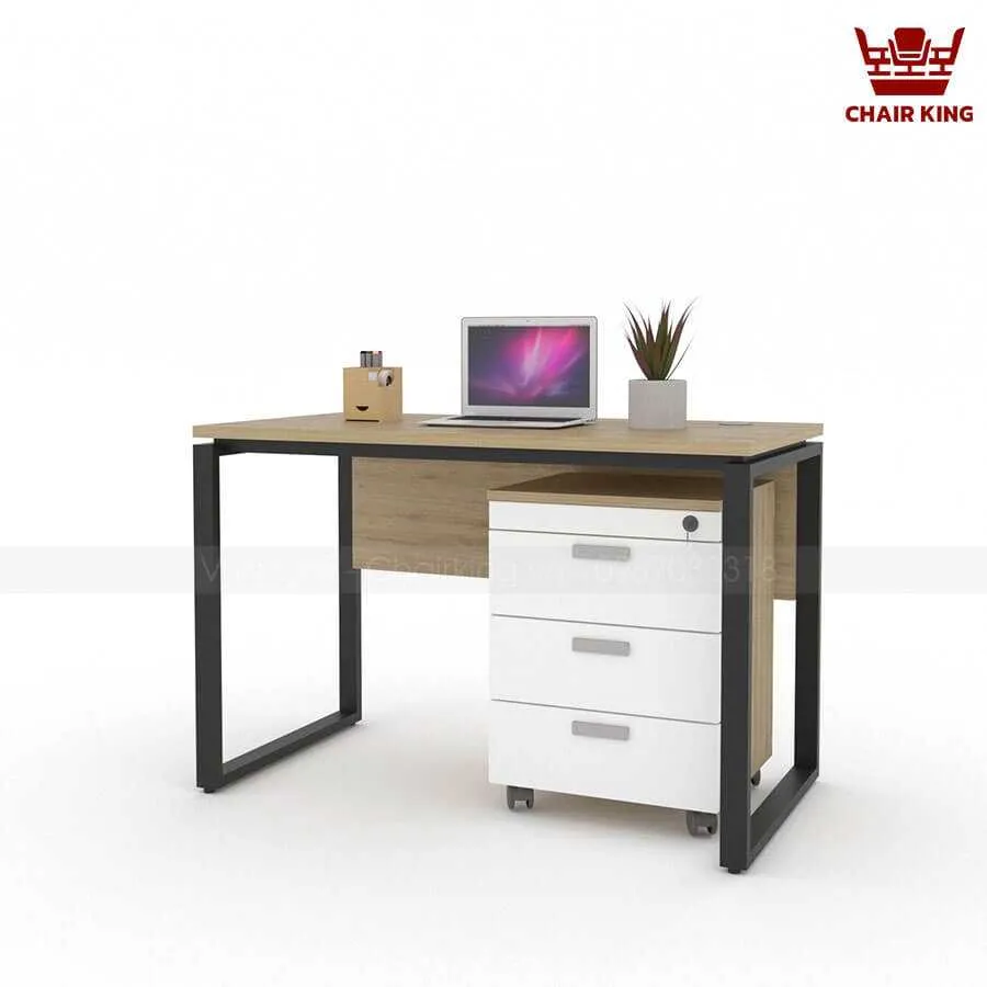 Bàn làm việc chân chữ U Unita 1m2 U12D-YN