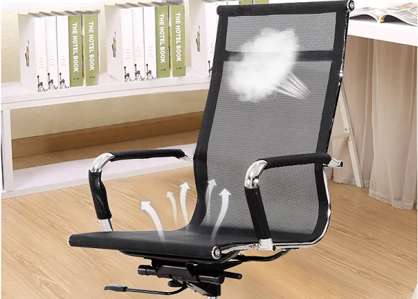 Lựa chọn ghế lưới giúp người dùng thoải mái và mát mẻ