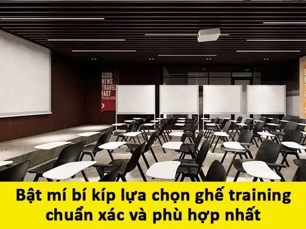 Lựa chọn ghế training phù hợp với nhu cầu sử dụng