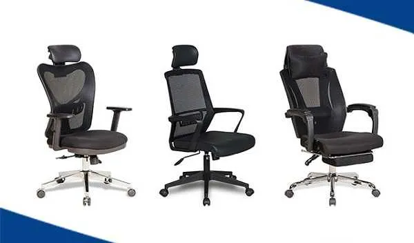 Khám phá nhiều mẫu ghế xoay lưng lưới có tựa đầu tại Chairking