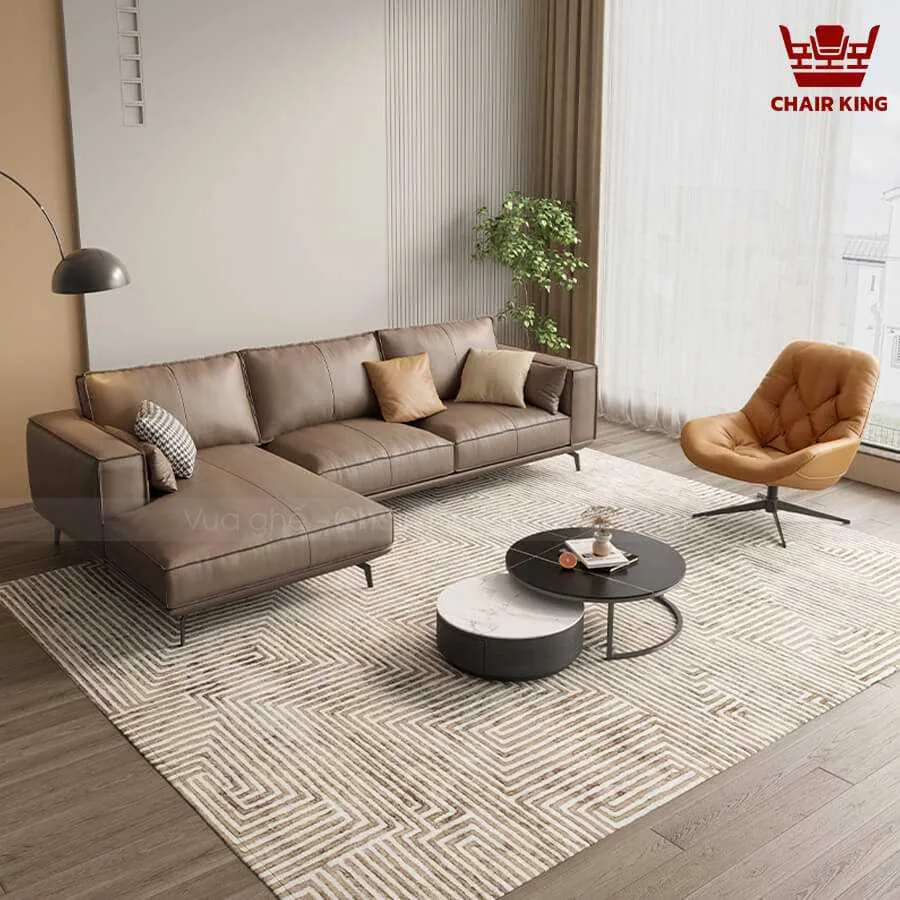 Sofa da cao cấp Celosia SD06