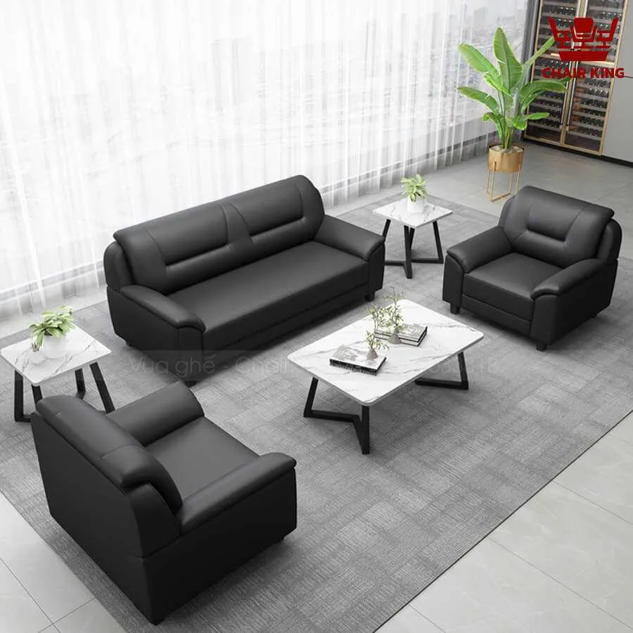 Sofa da cao cấp Gazania SD21