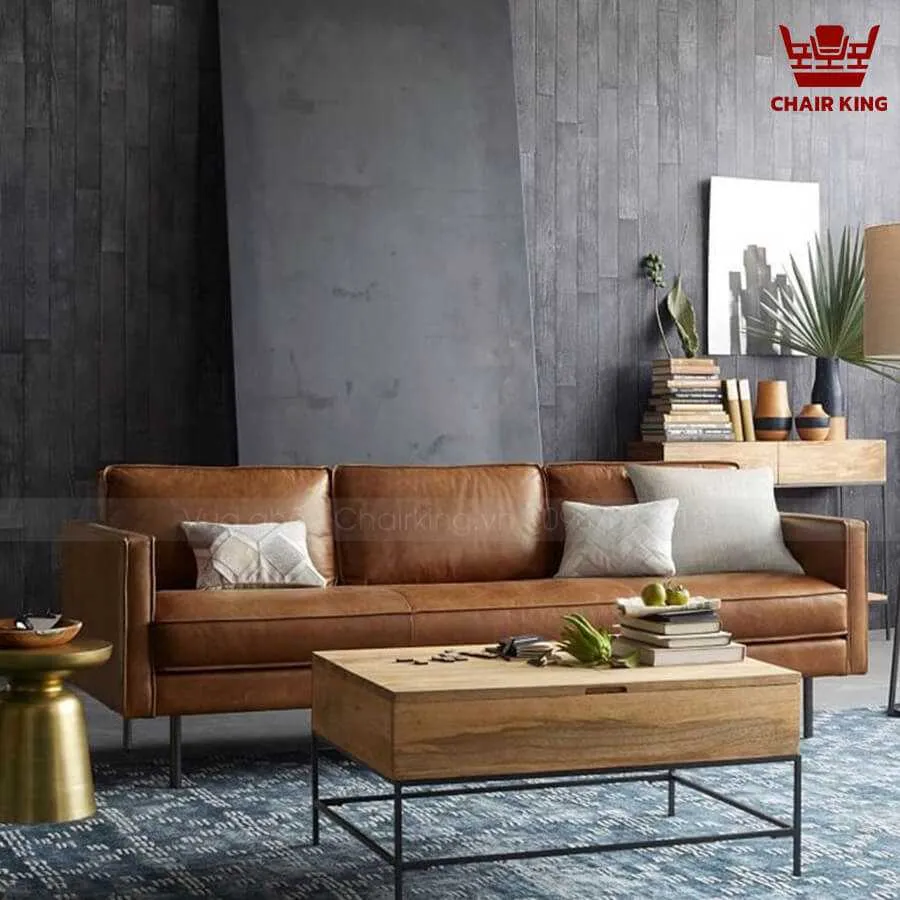 Sofa da cao cấp Hellebore SD03