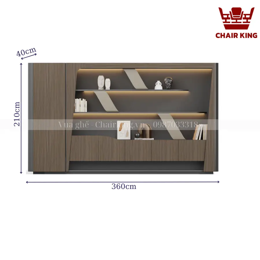 Tủ lãnh đạo nhập khẩu Barco TLDC - S102