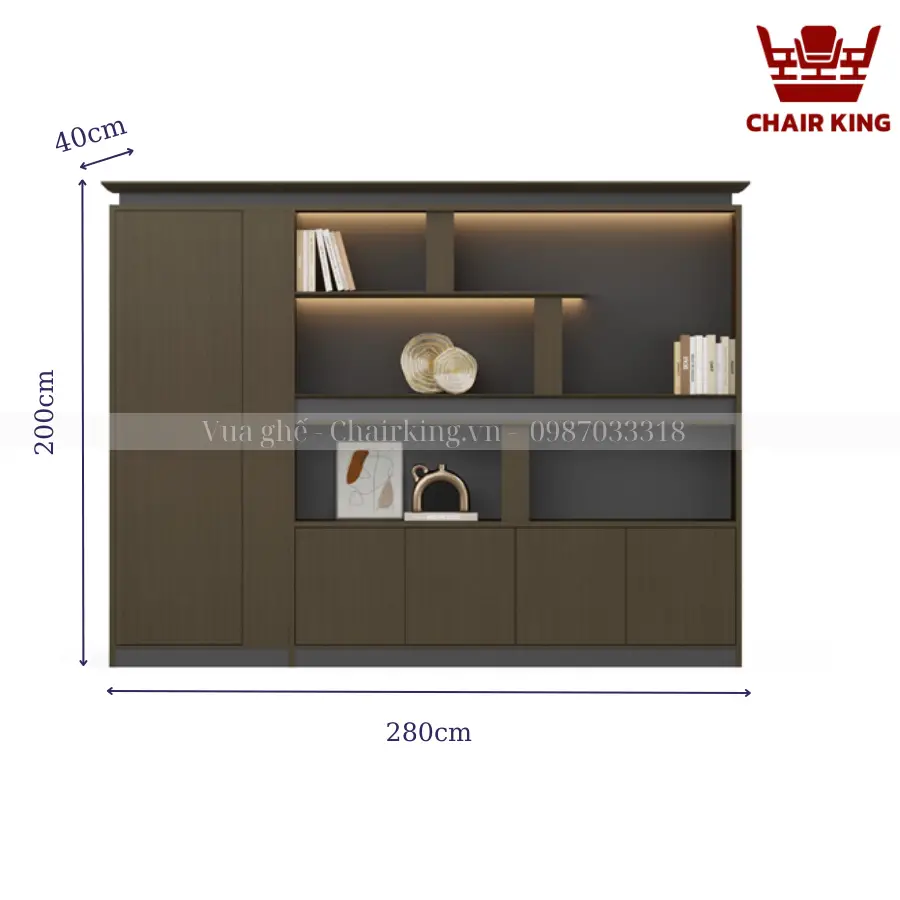 Tủ lãnh đạo nhập khẩu Barco TLDC - S106