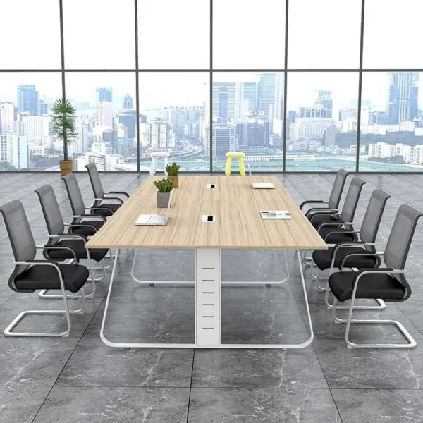 Bàn họp chân sắt & hợp kim