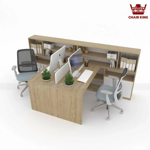 module bàn làm việc nhóm 2 người