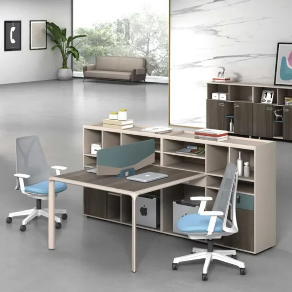 module bàn làm việc nhóm 2 người