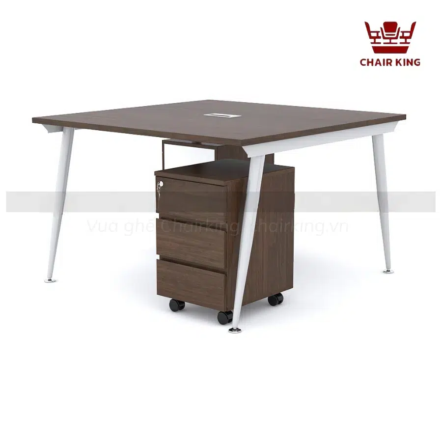 Module bàn làm việc 2 người chân côn Ashley MDC-C2D